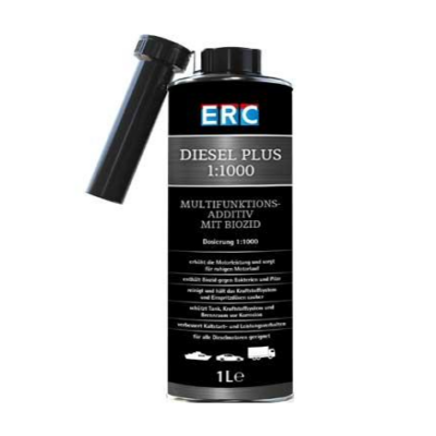 ERC Diesel Plus 1:1000 ΕΝΙΣΧΥΤΙΚΟ ΚΑΘΑΡΙΣΤΙΚΟ ΑΝΤΙΒΑΚΤΗΡΙΔΙΑΚΟ ΠΕΤΡΕΛΑΙΟΥ  1 LT