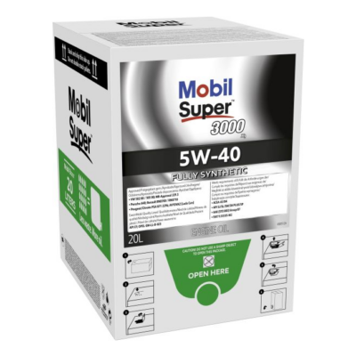 Mobil Super 3000 X1 5W-40 Fully Synthetic Engine Oil 20L