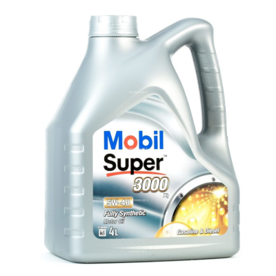 Mobil Super 3000 X1 5W-40 Fully Synthetic Engine Oil 4L