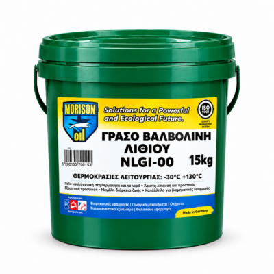 Morison Γρασσο Βαμβακοσυλλεκτικο Λιθίου NLGI 00 -30°C έως +130°C 15 kg